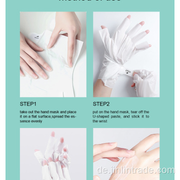Das seidige Glätten verbessert die Peeling-Hand-Pflege-Handmaske